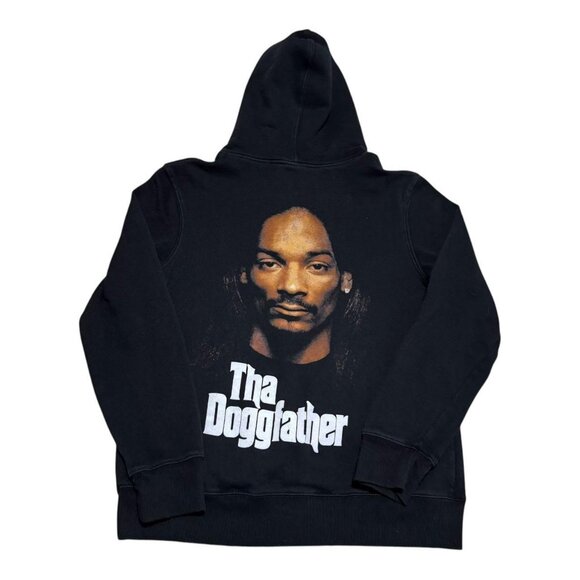 Crooks & Castles Death Row Records Snoop Dogg Doggfather Hoodie Sweatshirt Small - Picture 1 of 5